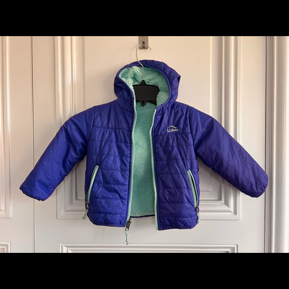2T LL Bean reversible jacket